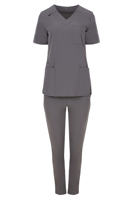 Bluza damska kolor szary