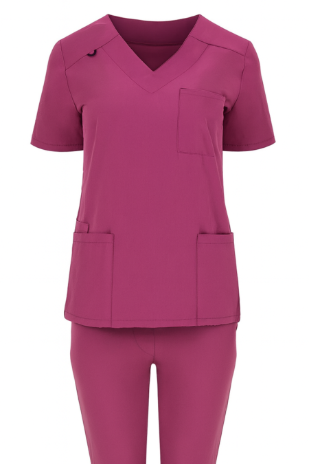 Bluza damska kolor różowy