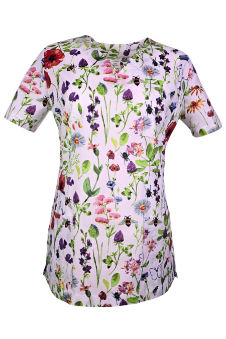 Bluza 100% bawełna damska wzór robaczki